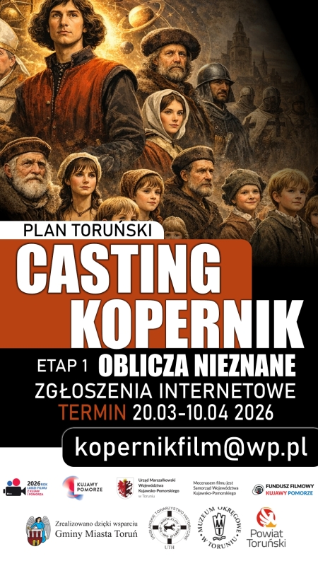 Instytut Filmowy Unisławskiego Towarzystwa Historycznego ogłasza casting